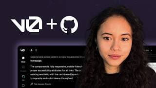 Thumbnail for How to use GitHub with v0